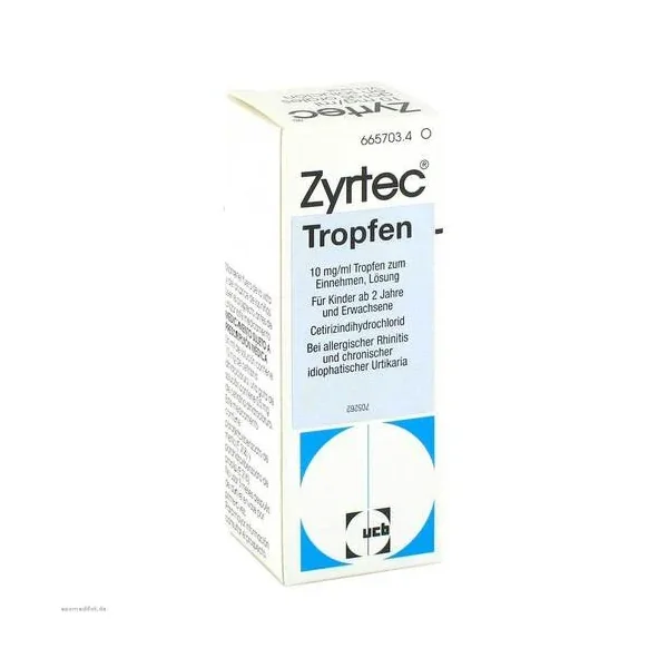 Zyrtec Tropfen, 20 ml